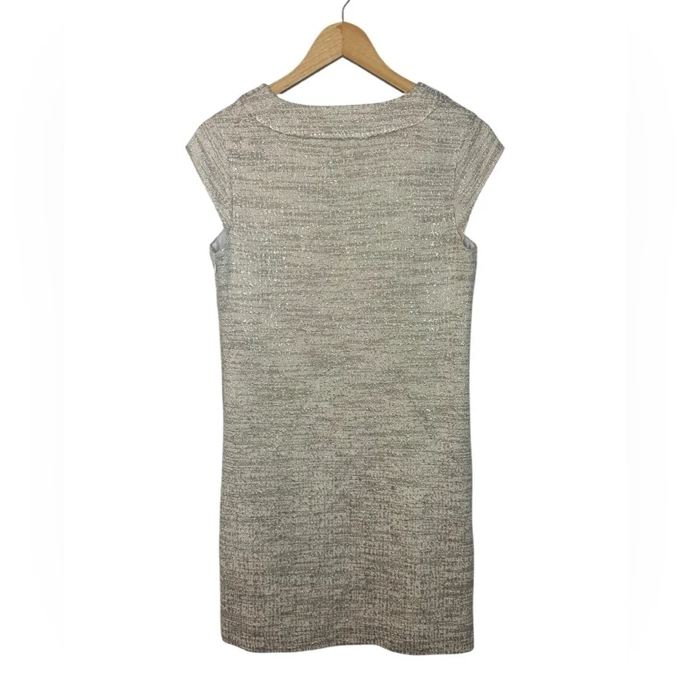 Kate Spade Heleen Metallic Tweed Shift Dress 4